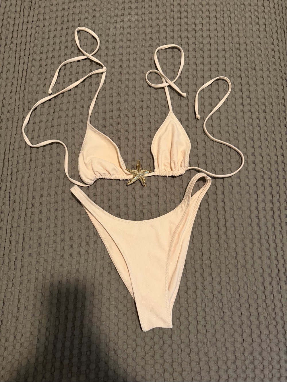 SAME Cream Starfish Bikini